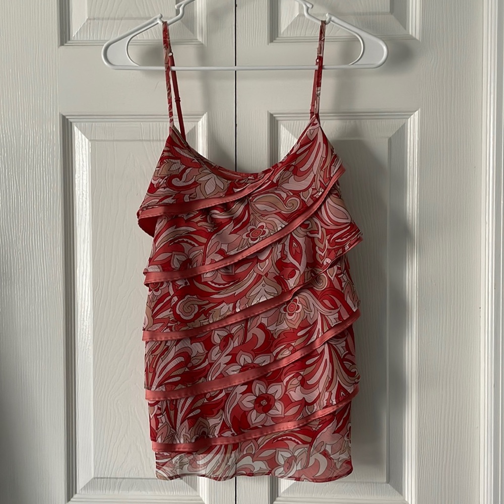 New York & Company Floral Blouse